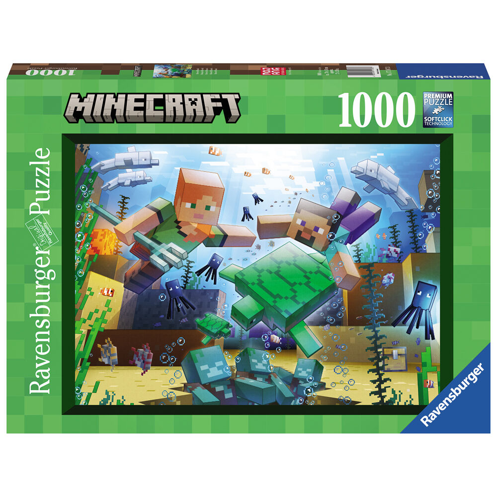 Minecraft puslespil - 1000 brikker