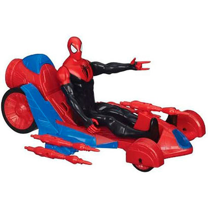 Spiderman figur på 30 cm + bil