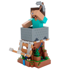 Minecraft Steve telefon/controller holder