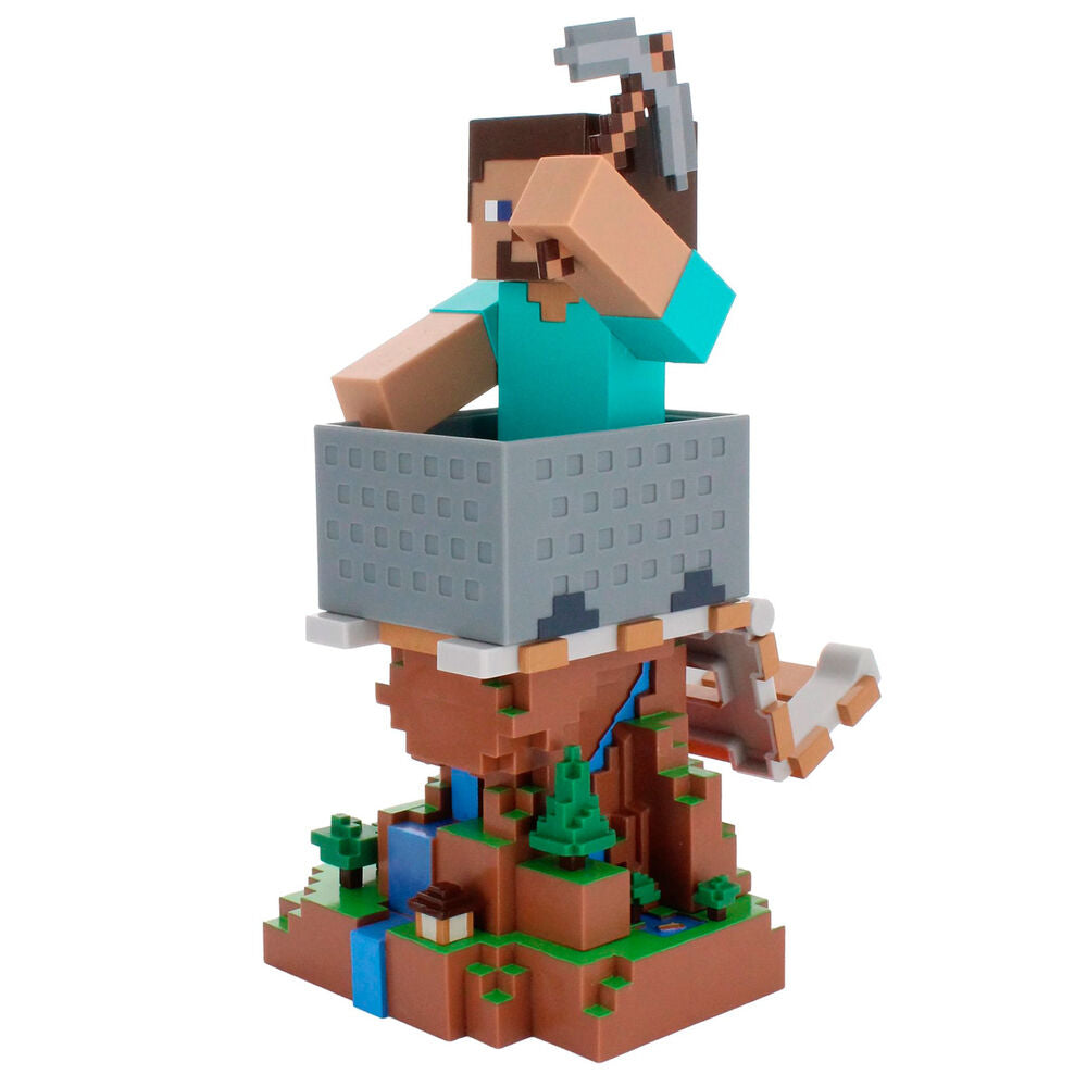 Minecraft - Diamond Steve telefon/controller holder