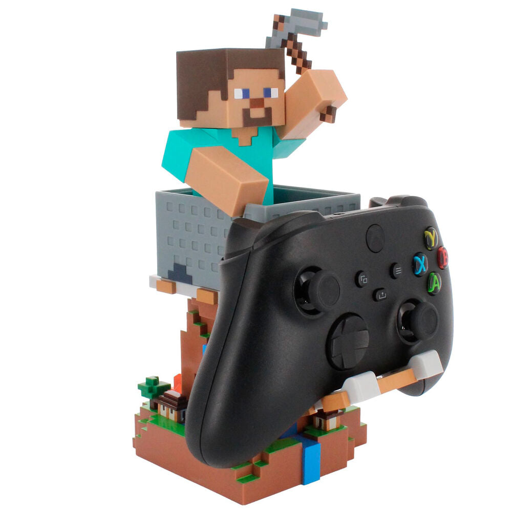 Minecraft - Diamond Steve telefon/controller holder