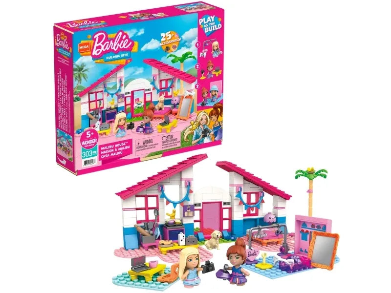 Barbie Mega Bloks - Malibu House