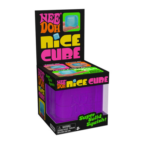 NeeDoh Terning - Nice Cube. 3 forskellige farver