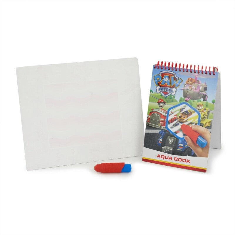 Paw Patrol Aqua Color Book Vandtegnebog