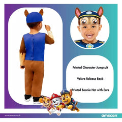 Paw patrol Chase kostume