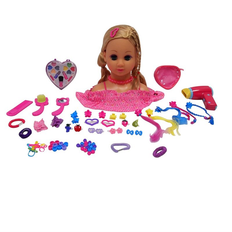 Fanny make up/frisør dukke hovede.