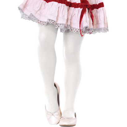 Hvide strømpebukser