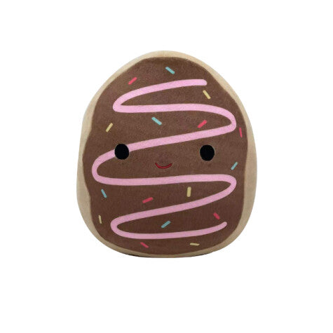 Squishmallow Deja the Donut på 19 cm.