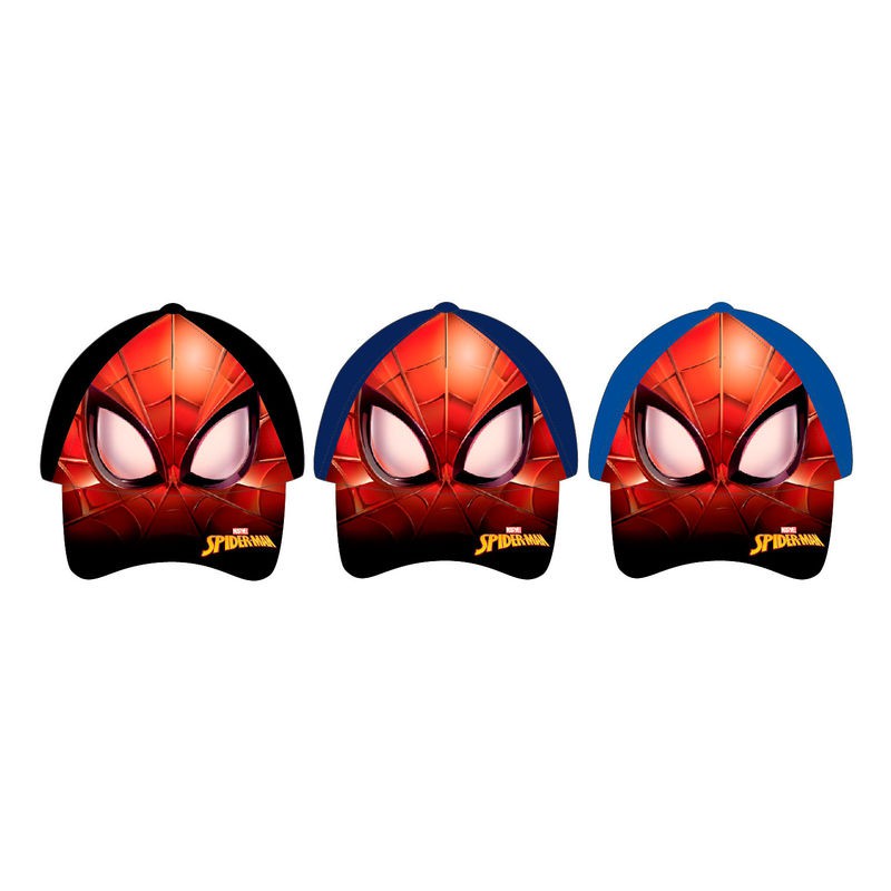 Spiderman Kasket  3 forskellige slags