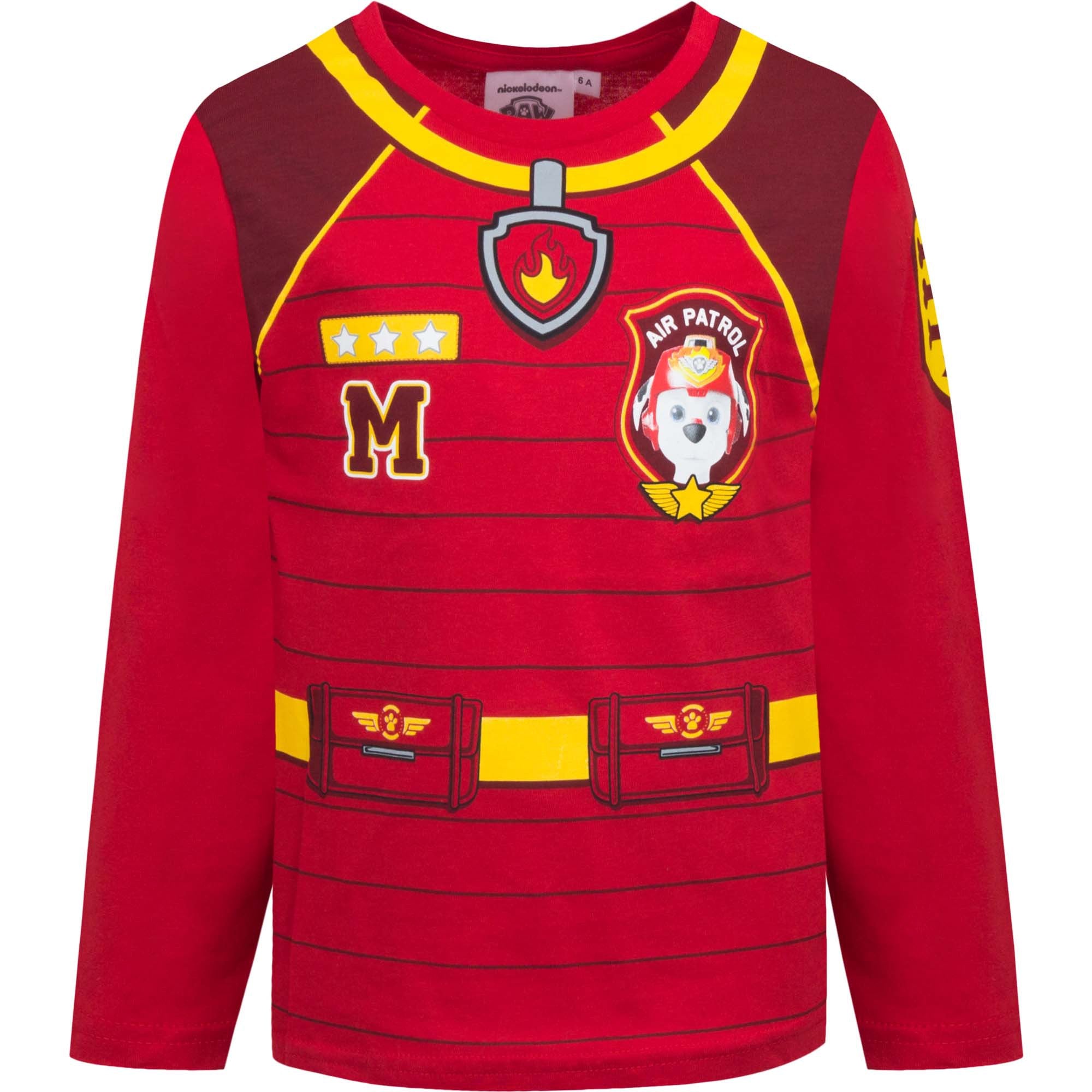 Paw patrol bluse i rød eller blå