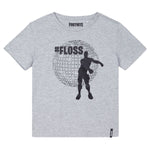Fortnite Floss t-shirt i grå