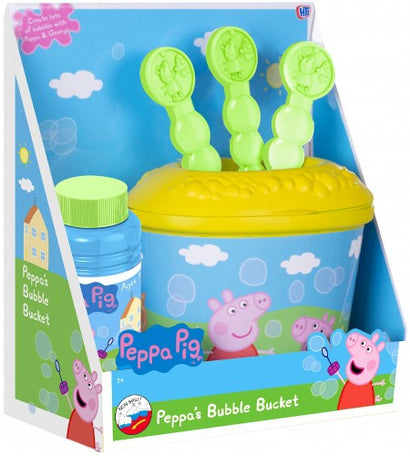 Gurli gris sæbeboble spand med figurformet skeer