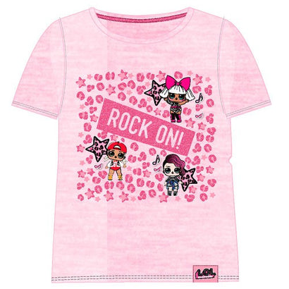 LOL Surprise t-shirt med glimmer.