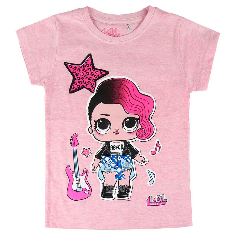 LOL Surprise t-shirt med glimmer.