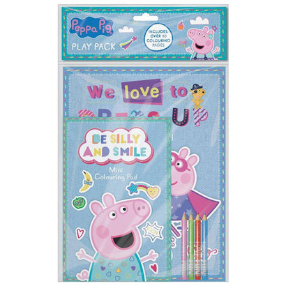 Gurli gris pakke med malebog og farveblyanter.