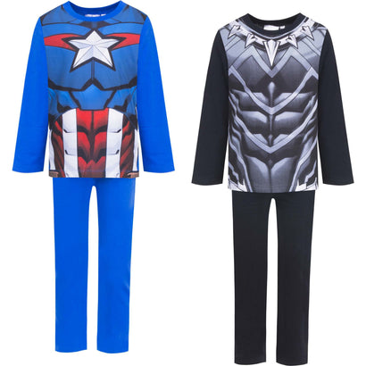 Avengers nattøj Captain America / Black Panther