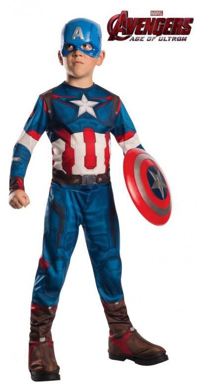 Avengers Captain America Udklædningsdragt