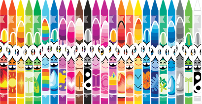 Scenticorns 24 farvekridt med duft