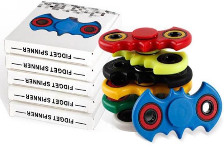 Fidget Spinner med Bat vinger