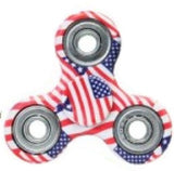Fidget Spinner med amerikansk flag print