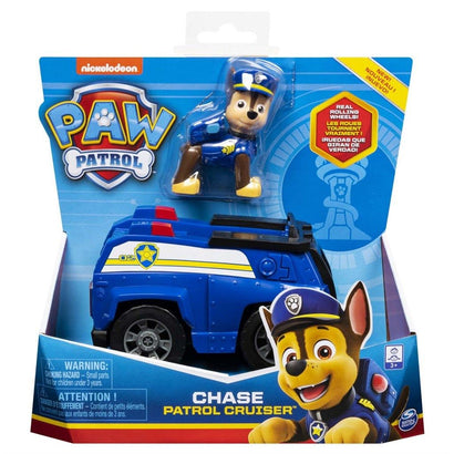 Paw patrol basic køretøj med figur.