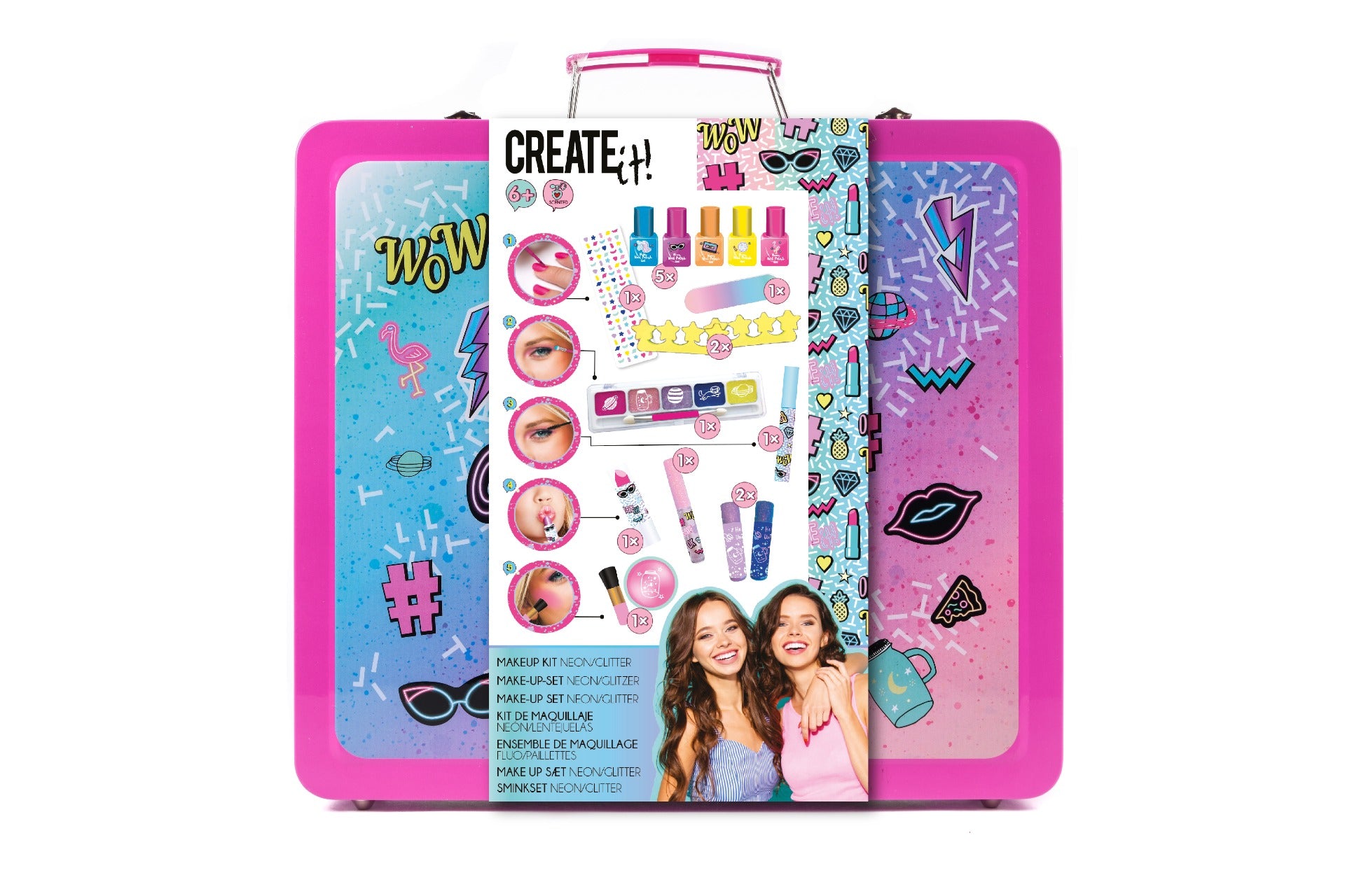 Create it, make-up kuffert, med en masse forskelligt make up til piger