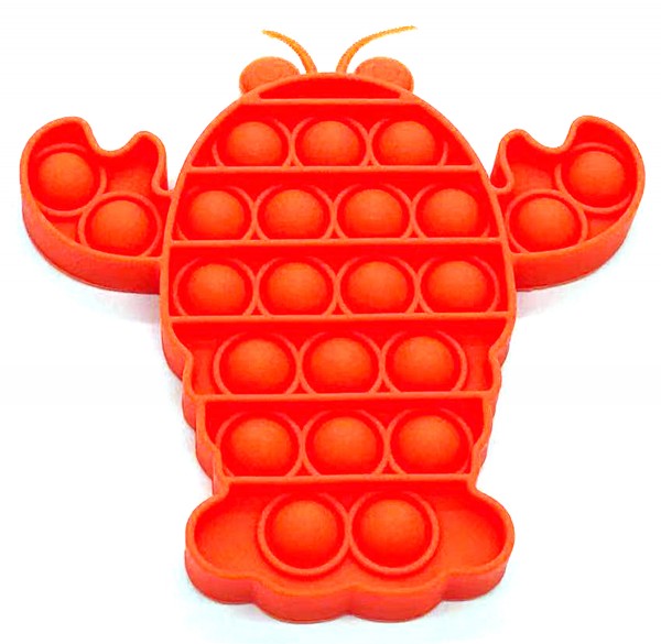 Pop it, Hummer i orange.