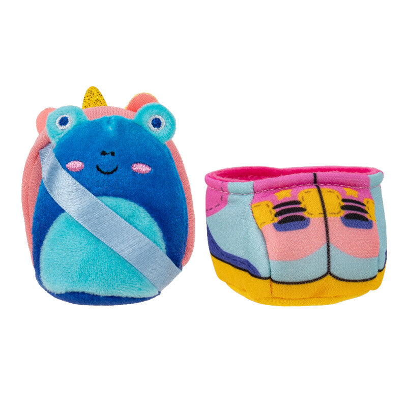 Squishmallows, som  kommer med 2 dele tematilbehør