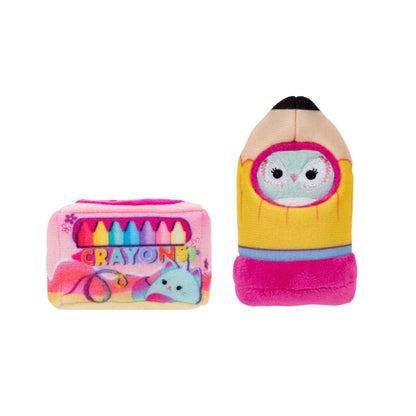 Squishmallows, som  kommer med 2 dele tematilbehør