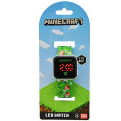 Minecraft Led armbånds ur.