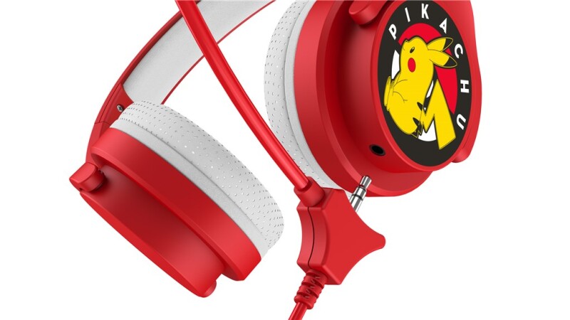 Pokemon headset med aftagelig mikrofon