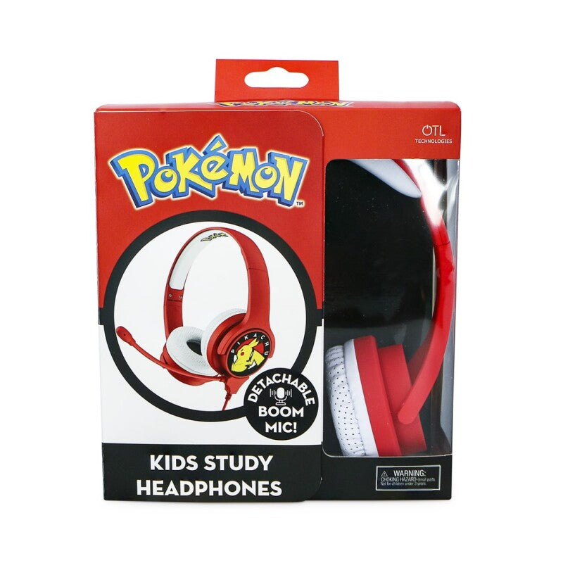 Pokemon headset med aftagelig mikrofon