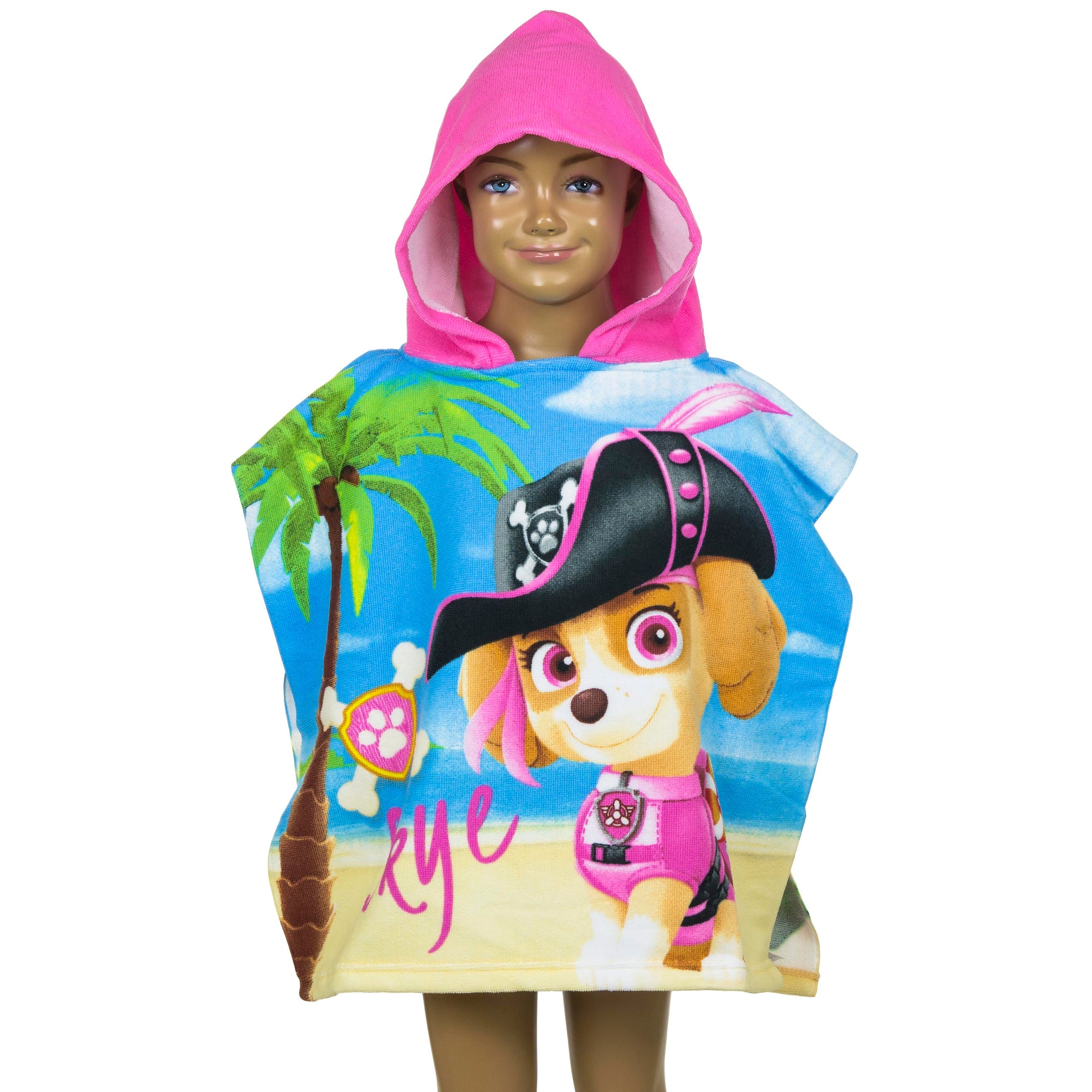 Paw patrol poncho med hue