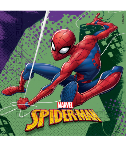 Spiderman servietter