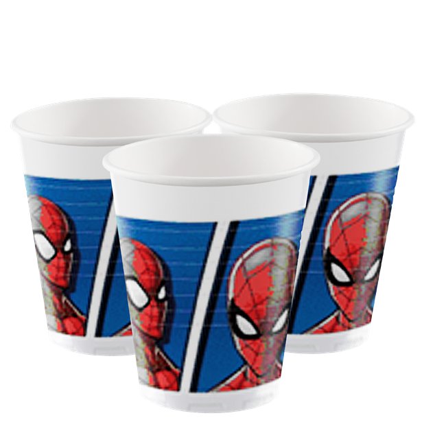 Spiderman plastik kopper