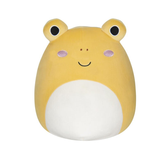 Squishmallow gul frø 30 cm.